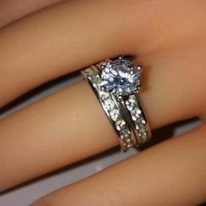 🥂🥂Final Price🥂🥂Sterling Silver Wedding Set